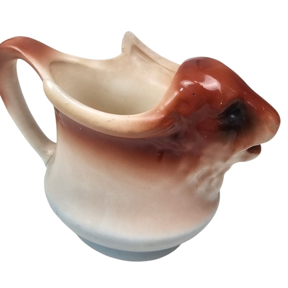 Vintage Oxen Ceramic Creamer Makers Mark Originating from Czechoslovakia